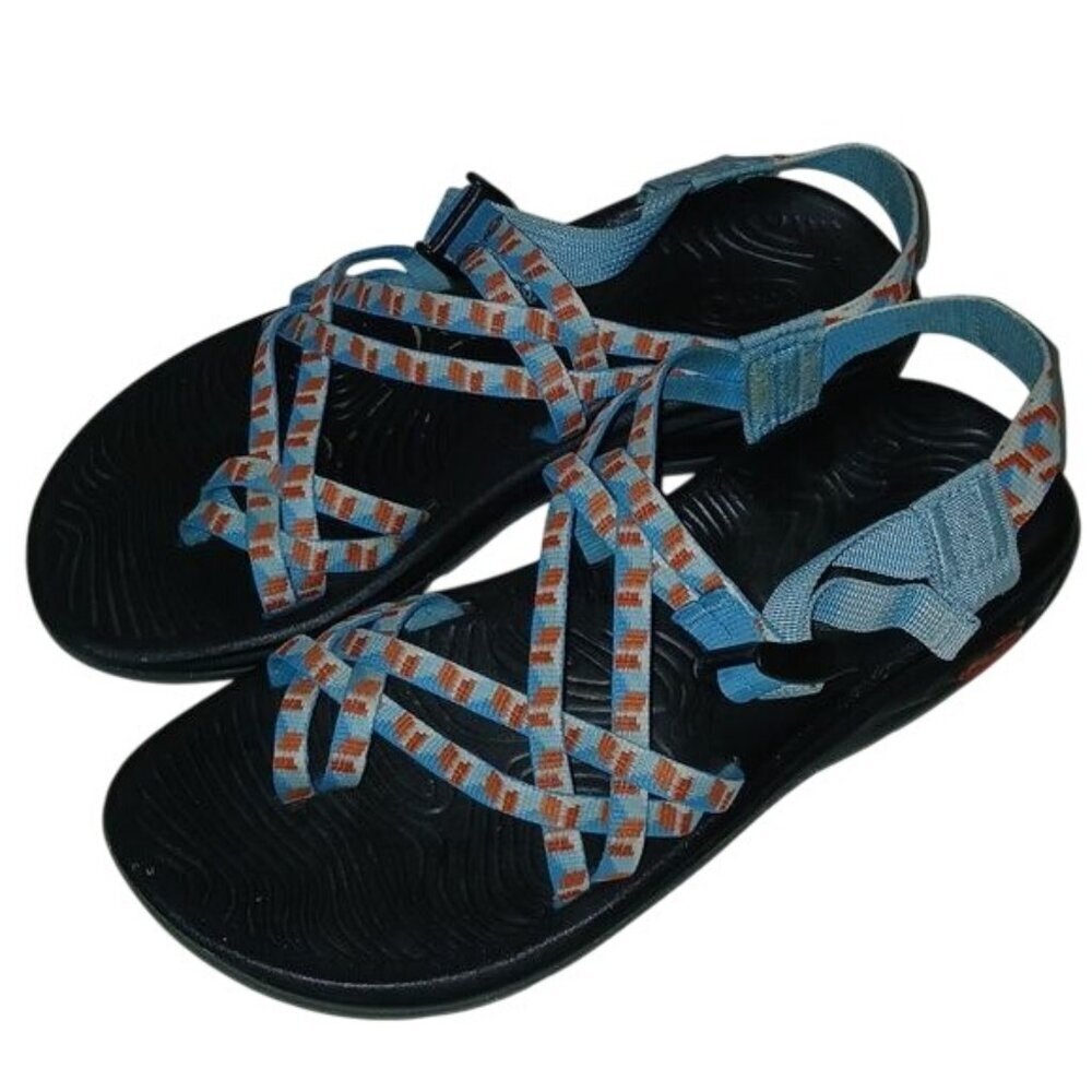 Chaco Blue Hiking Sandals